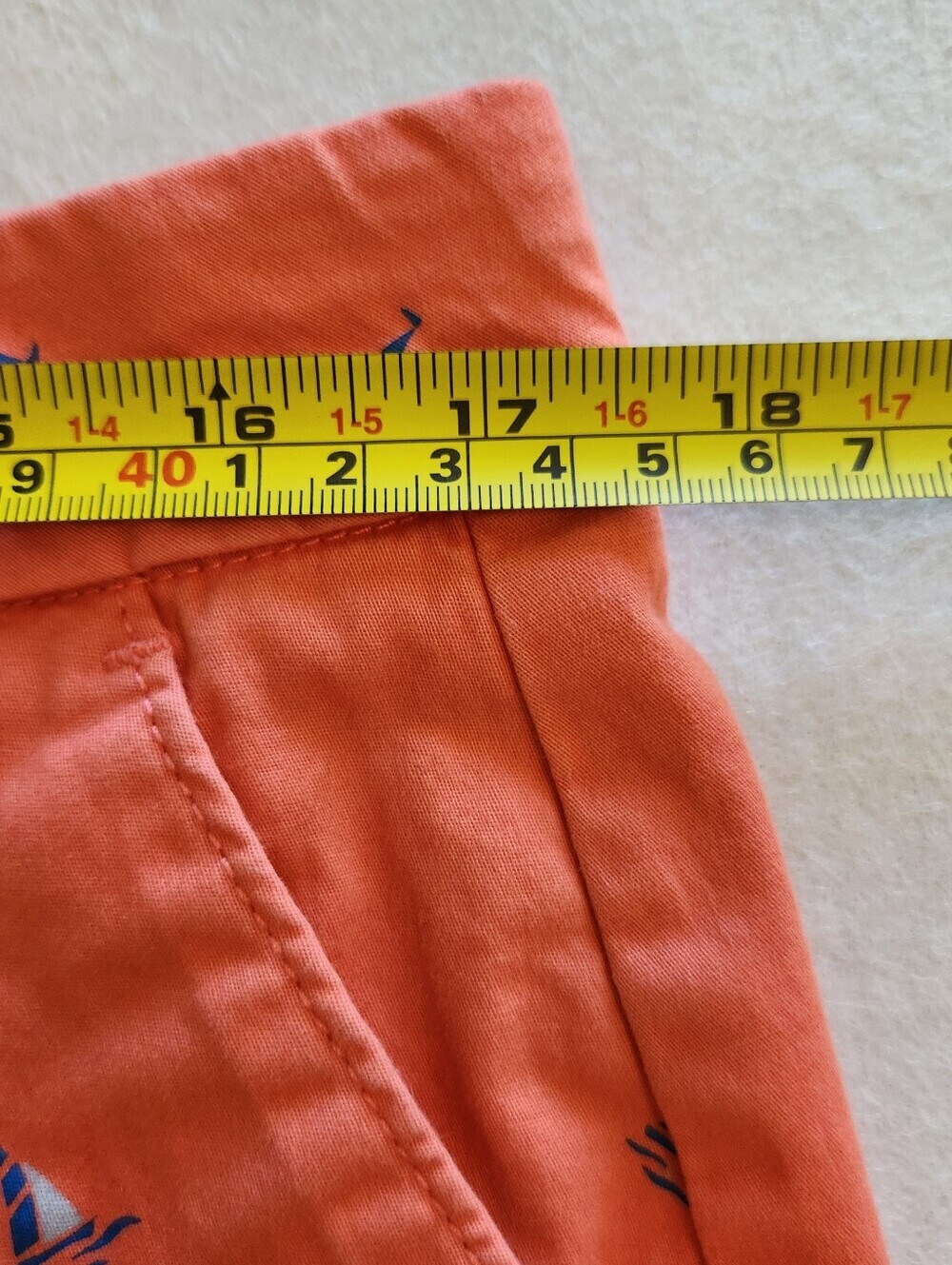 Magellan Outdoors Coral Printed Sail Boat Women’s Shorts Size 12 - Picture 7 of 8